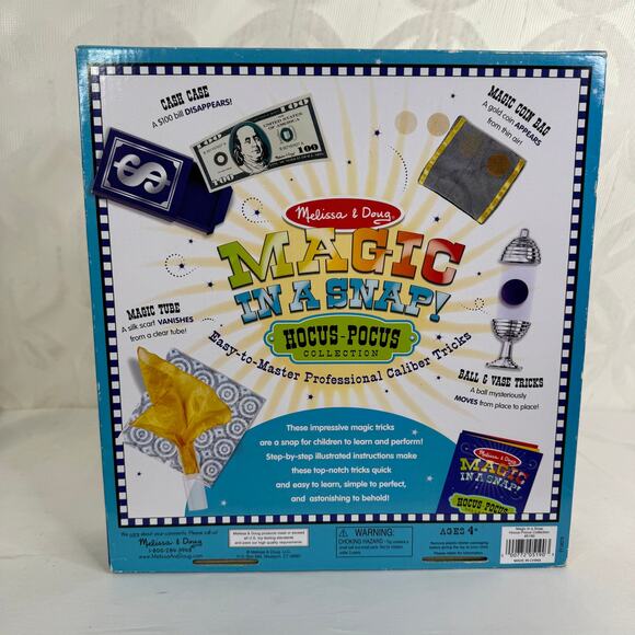 Melissa & Doug Magic in a Snap Hocus-Pocus Collection - Picture 4 of 6